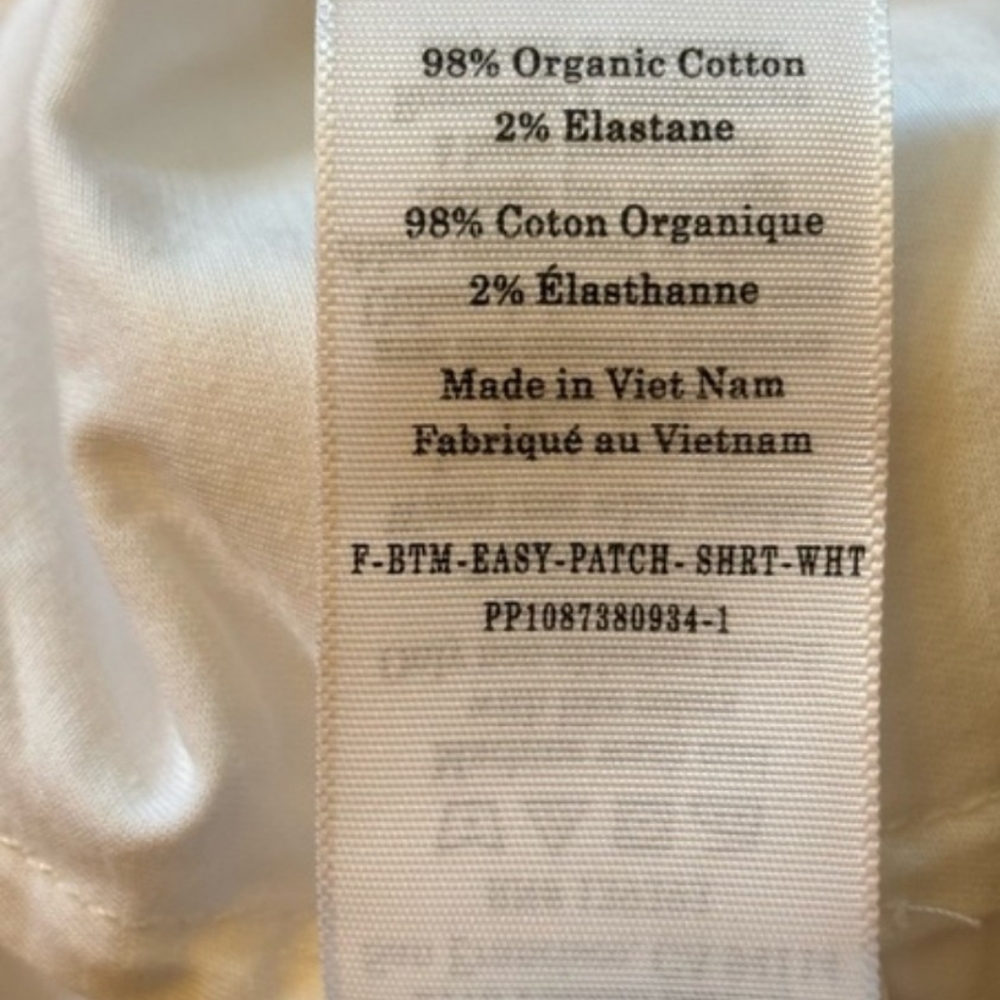 NEW Everlane Easy Patch Pocket White Organic Cotton Shorts M-L - Picture 6 of 7